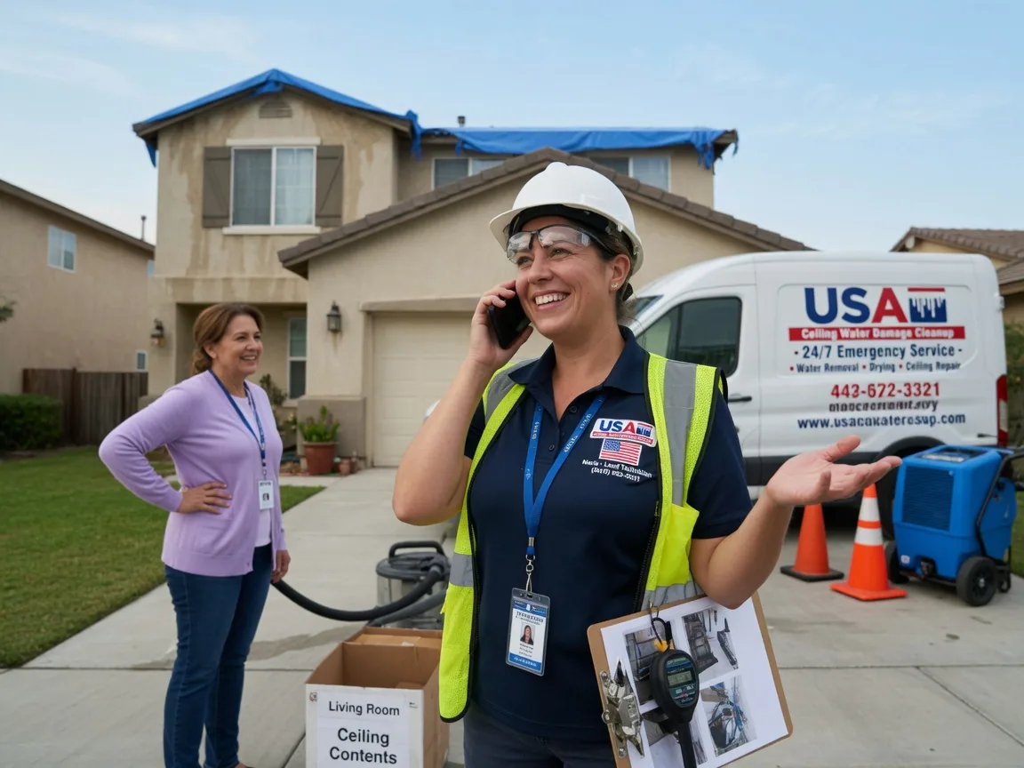 Ceiling Water Damage Restoration Poynor, TX FAQs